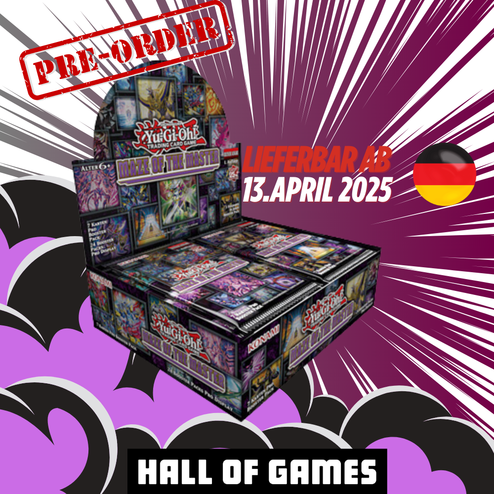 YuGiOh! - Maze of the Master Booster Display
