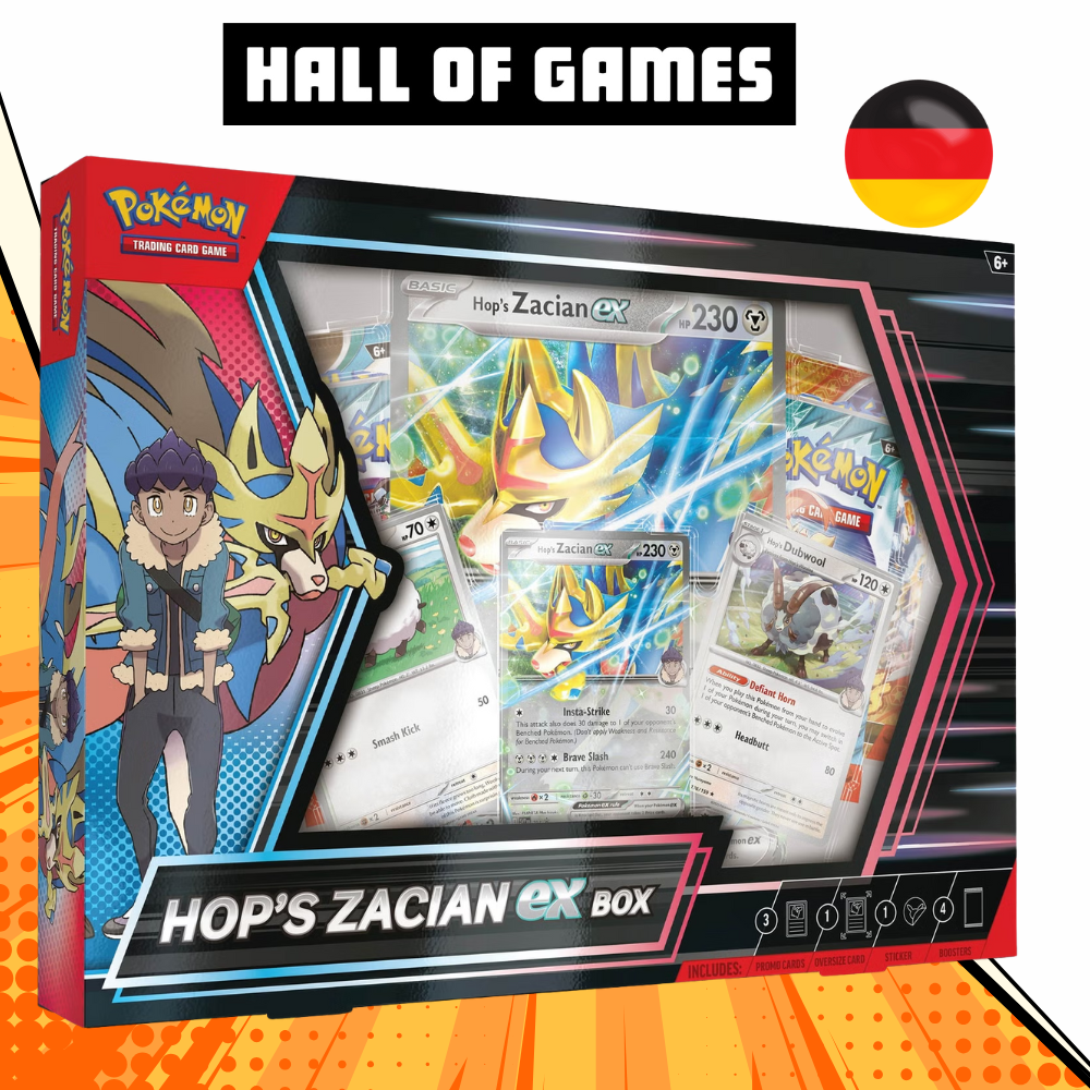 Pokémon Hops Zacian-ex Kollektion DE