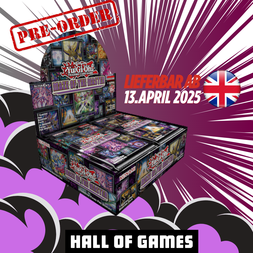 YuGiOh! - Maze of the Master Booster Display