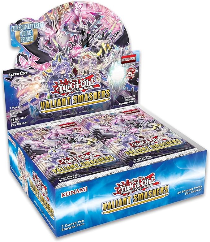 Yu-Gi-Oh! Valiant Smashers - 24 Booster Display - DEUTSCH