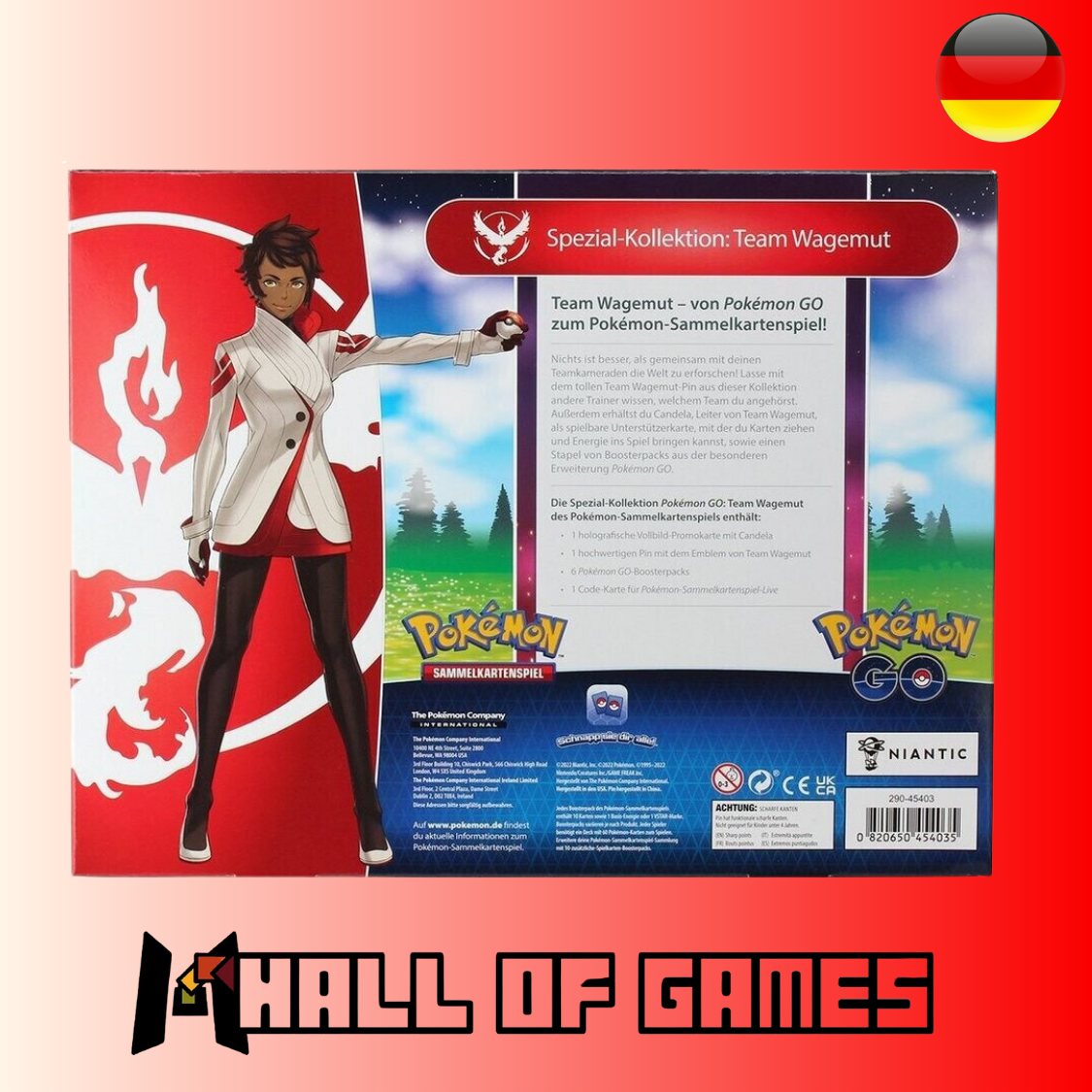 Pokemon GO Spezial Kollektion: Team Wagemut (deutsch)