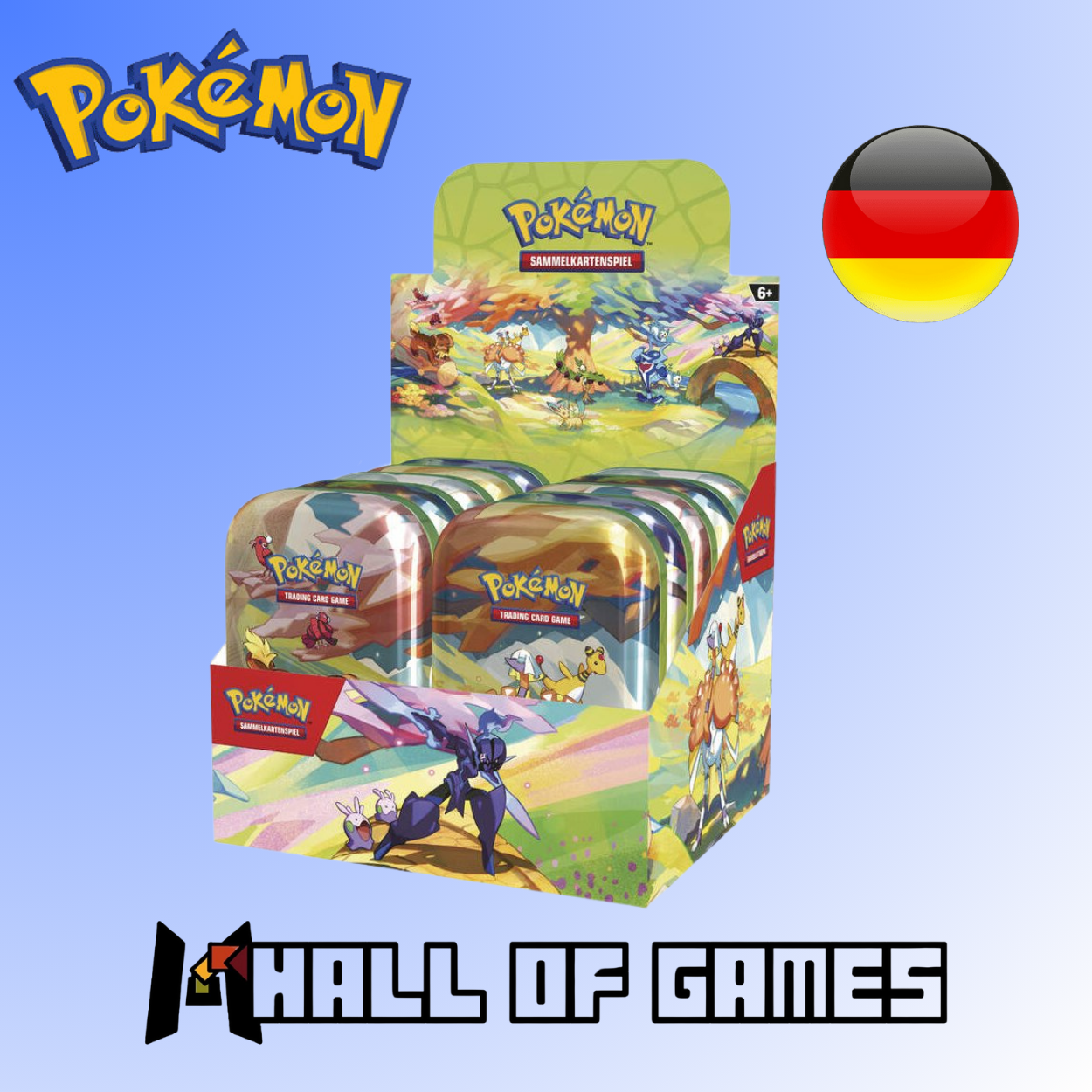 Farbenfrohes Paldea Mini Tin (deutsch)