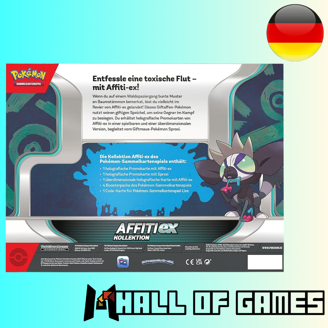 Pokemon Affiti ex Kollektion (deutsch)