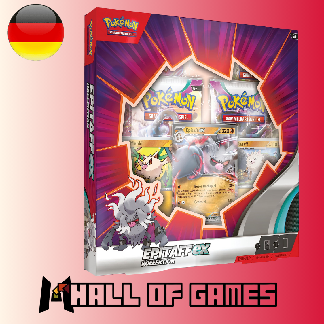 Pokemon Epitaff EX Kollektion - Deutsch