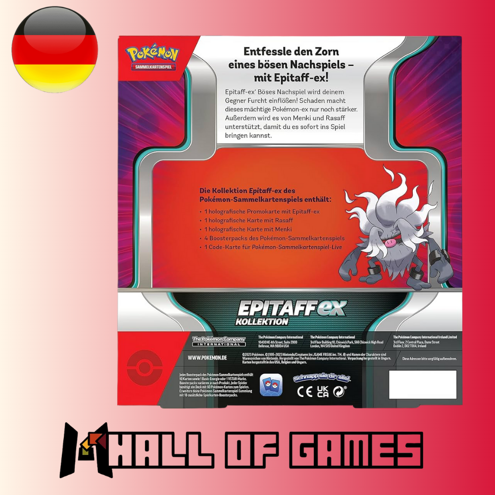 Pokemon Epitaff EX Kollektion - Deutsch