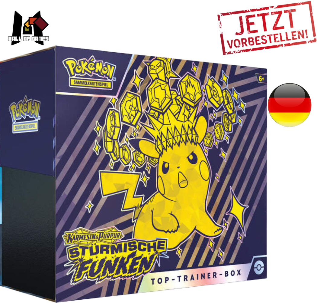 Karmesin & Purpur Stürmische Funken Top Trainer Box (deutsch)