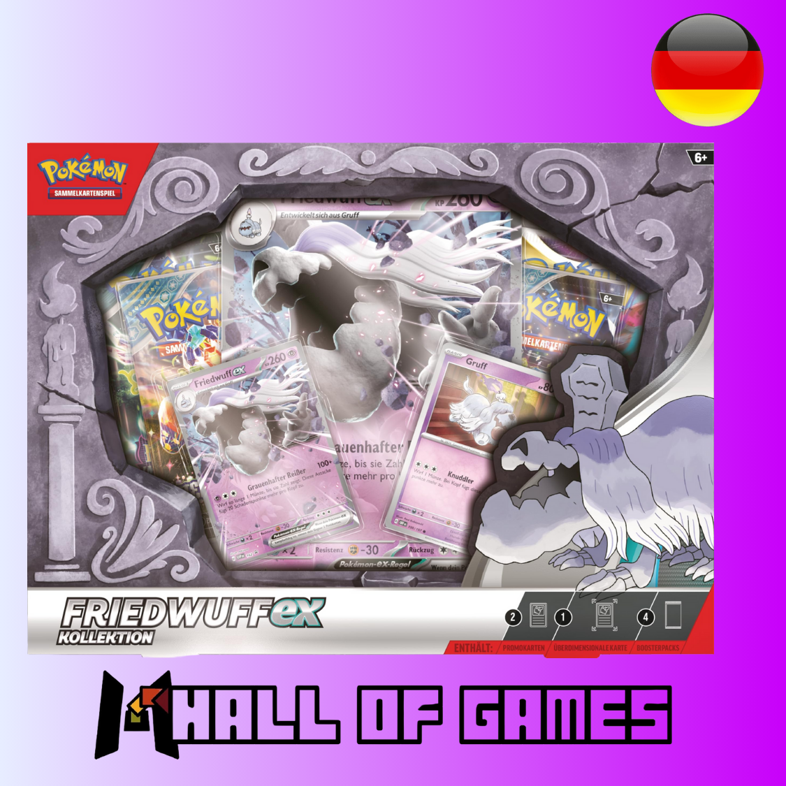 Pokémon Friedwuff-ex Kollektion DE