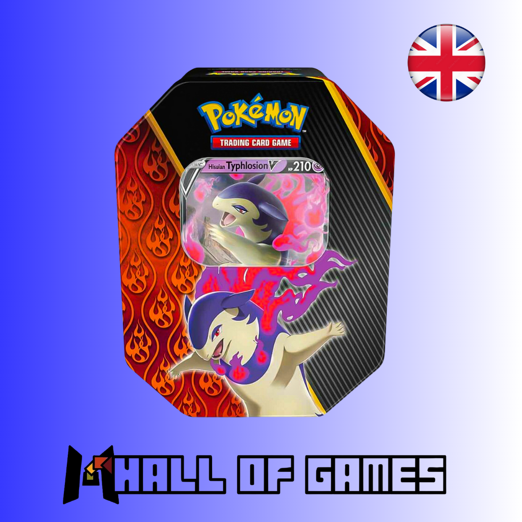 Pokemon Hisuian Typhlosion V Sommer Tin Box 2022 (englisch)