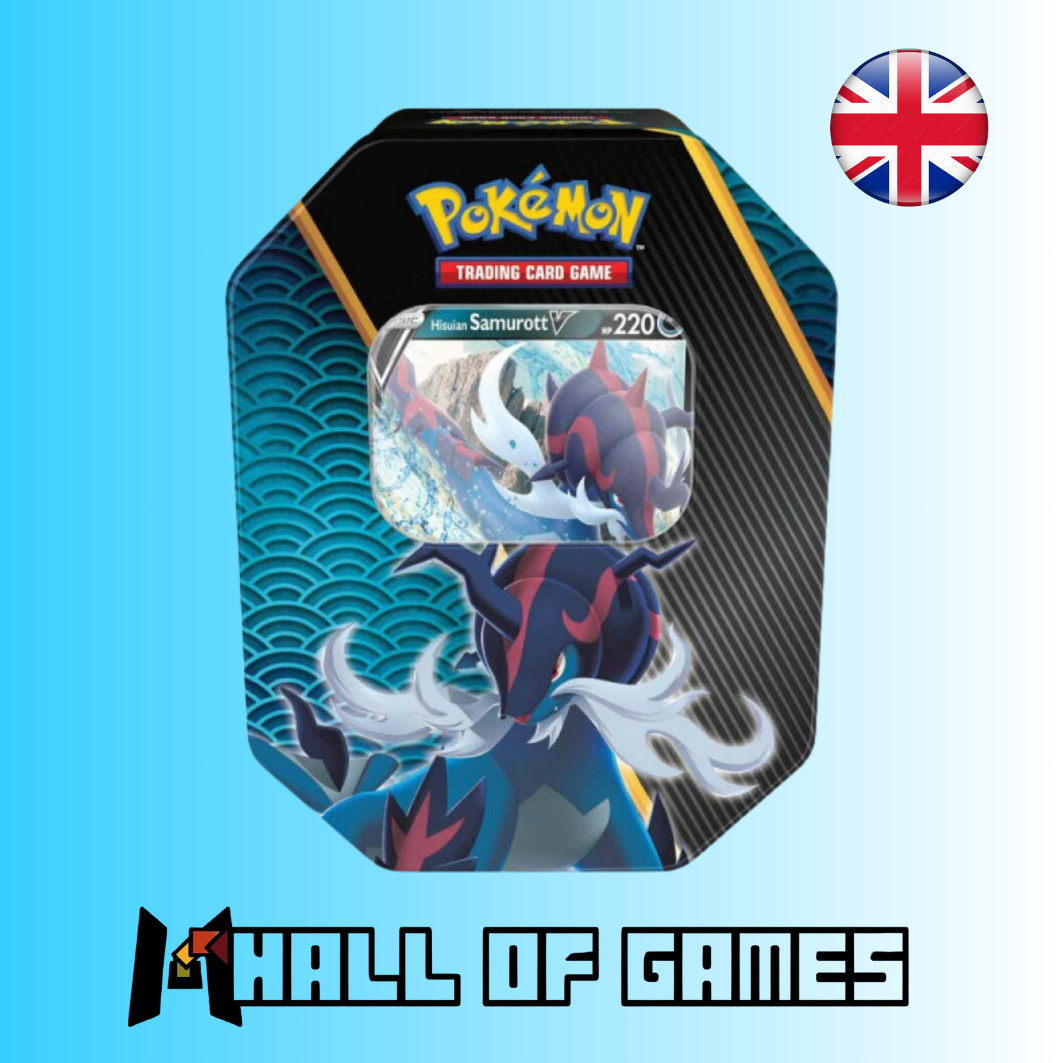 Pokemon Hisuian Samurott V Sommer Tin Box 2022 (englisch)