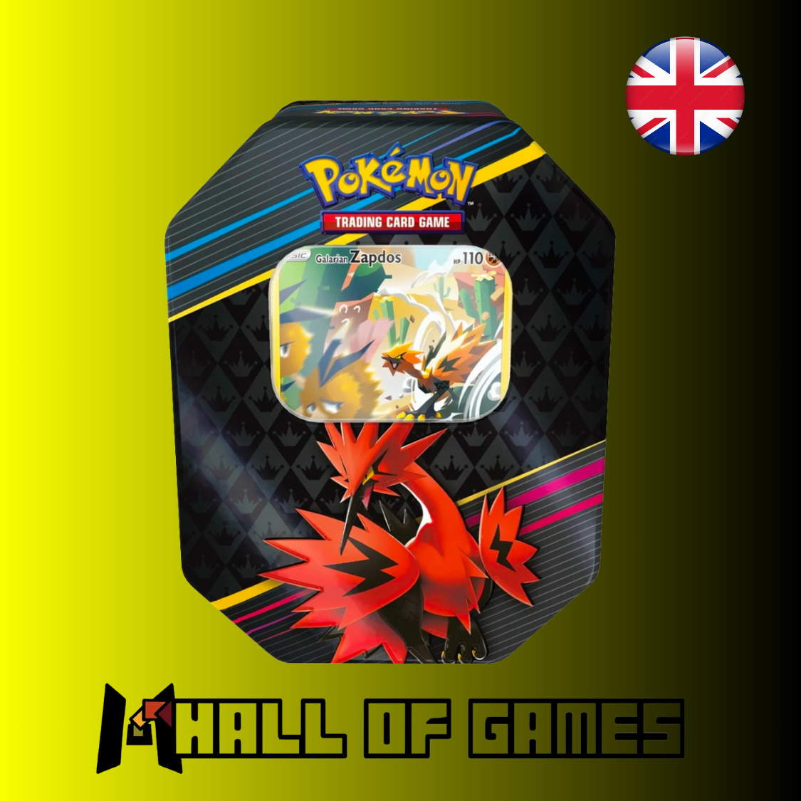 Crown Zenith: Galarian Zapdos Tin Box (englisch)
