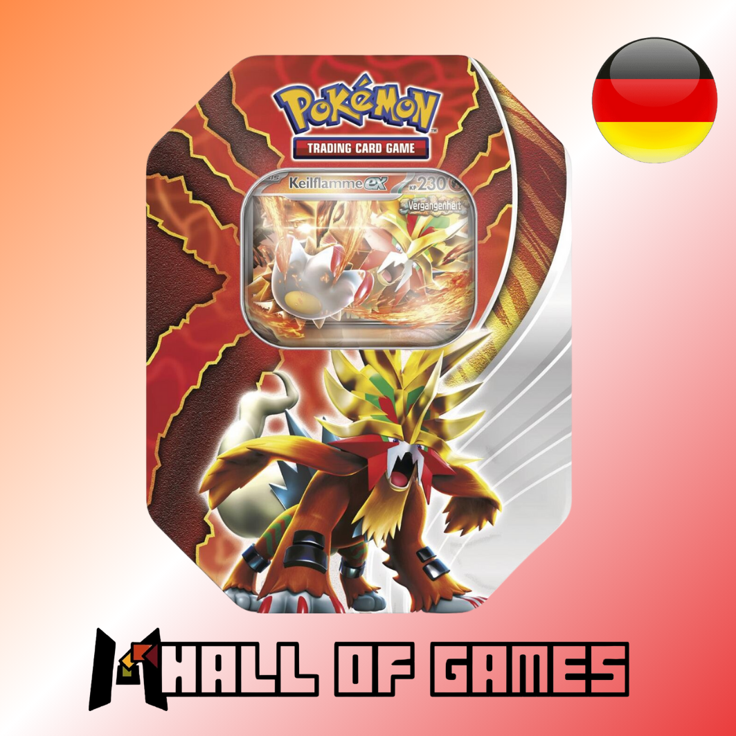Pokemon Paradox Schicksale Keilflamme ex Tin Box 2024 (deutsch)