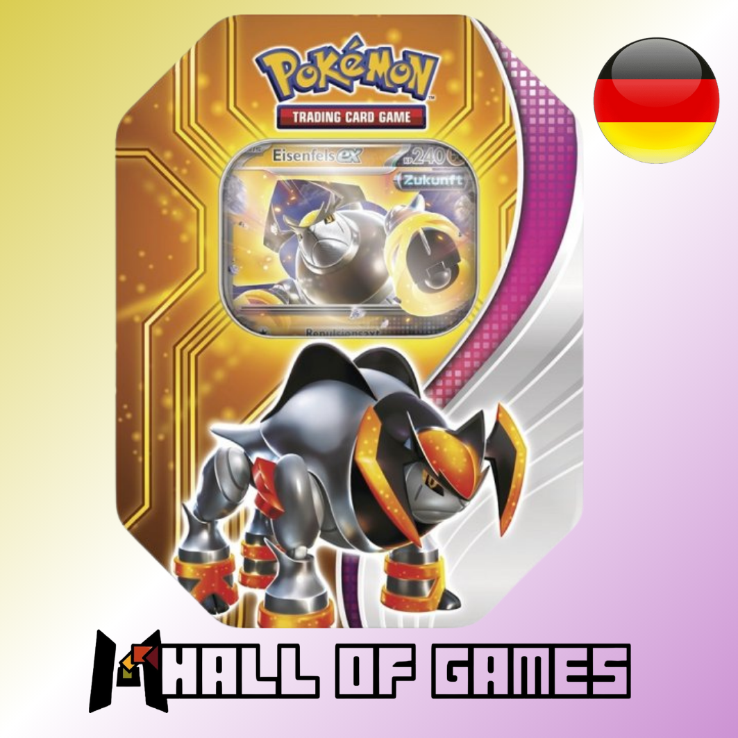 Pokemon Paradox Schicksale Eisenfels ex Tin Box 2024 (deutsch)