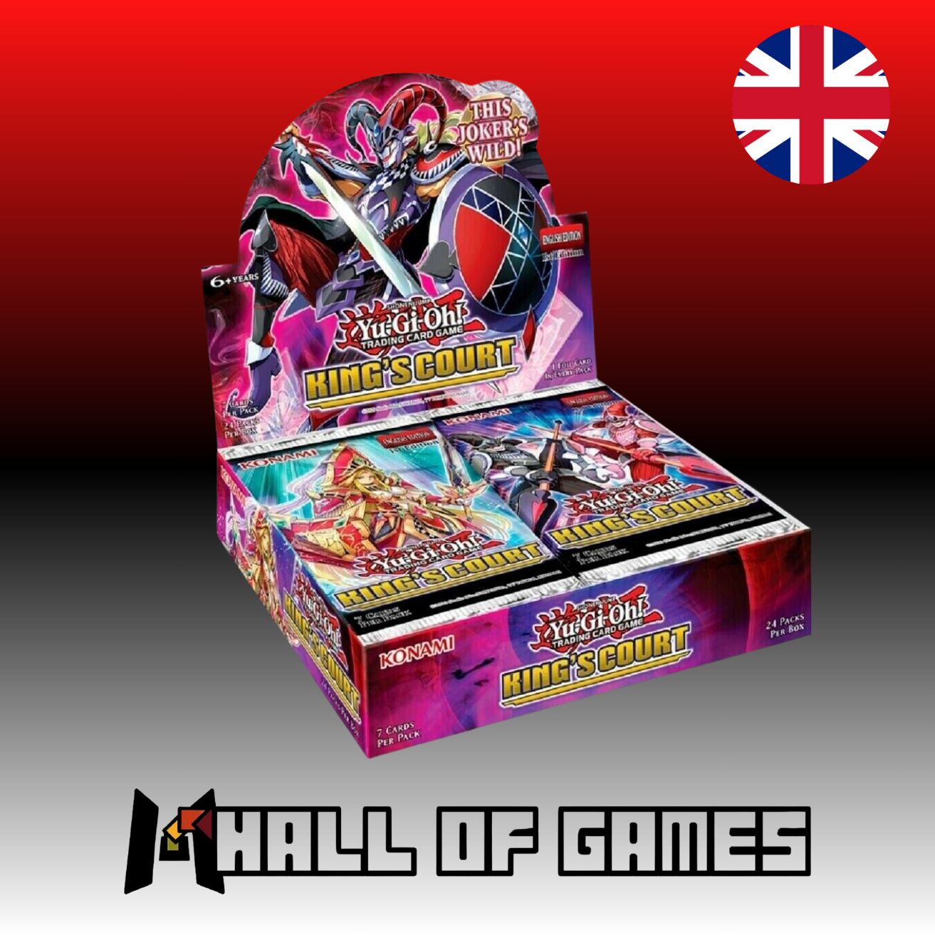 Yugioh King's Court Display (EN)