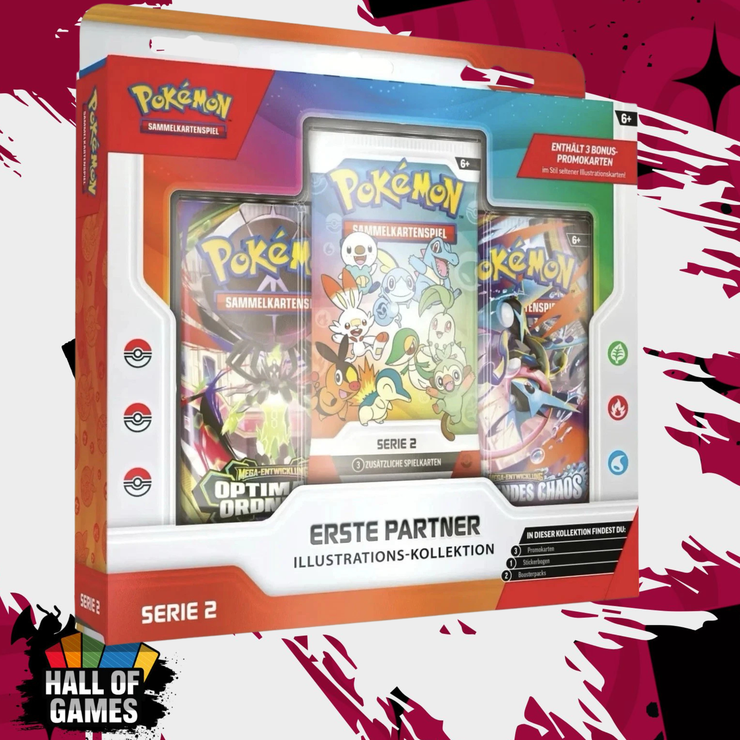 Pokemon TCG - Erste Partner Illustrations-Kollektion 2 - Deutsch