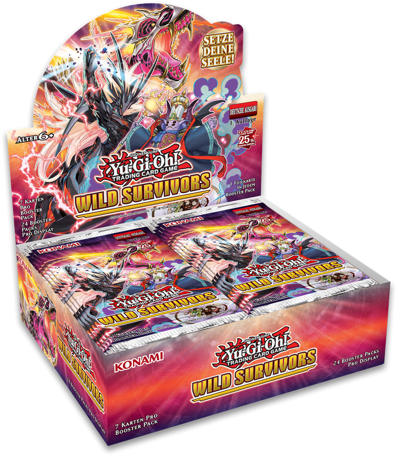 Yu-Gi-Oh! - Wild Survivors Booster Display - 1.Auflage - deutsch