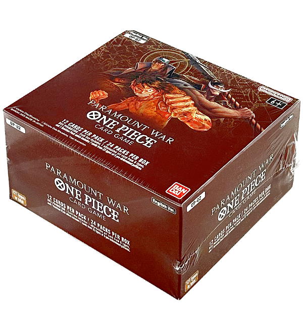 One Piece OP02 Englisch *FIRST PRINT*Paramount War Booster Display (24 Packs)