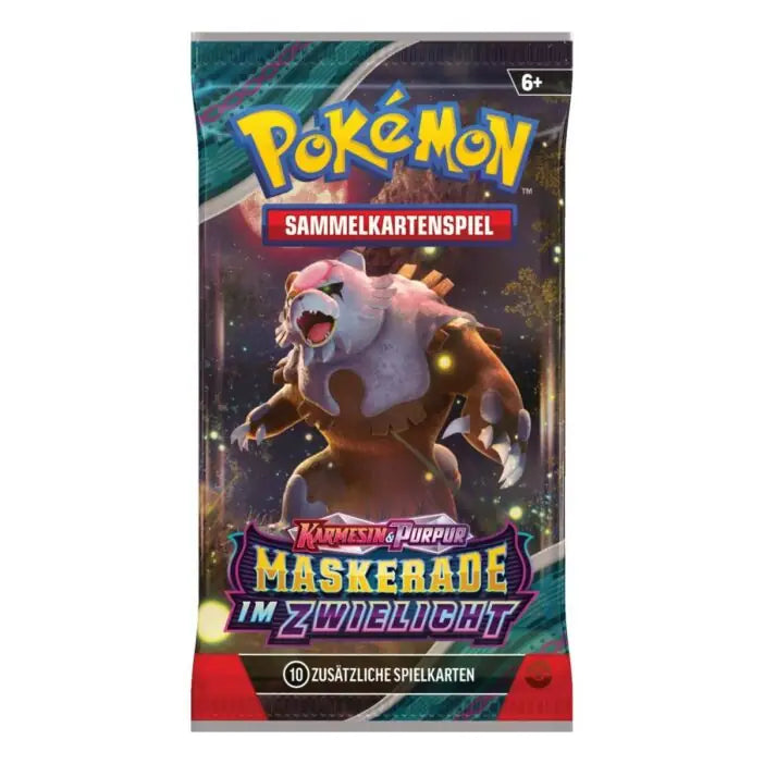 Pokémon Maskarade im Zwielicht Booster(DE)
