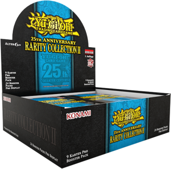 25th Anniversary Rarity Collection II - Booster-Display (24 Booster) 1. Auflage - deutsch