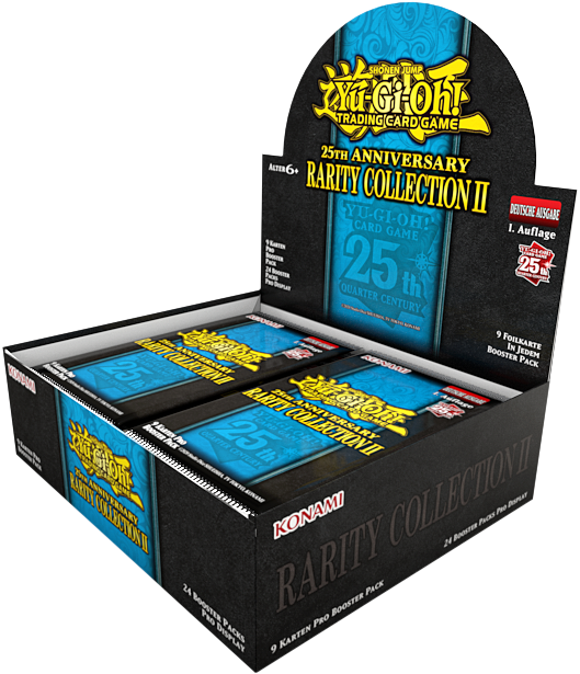 25th Anniversary Rarity Collection II - Booster-Display (24 Booster) 1. Auflage - deutsch