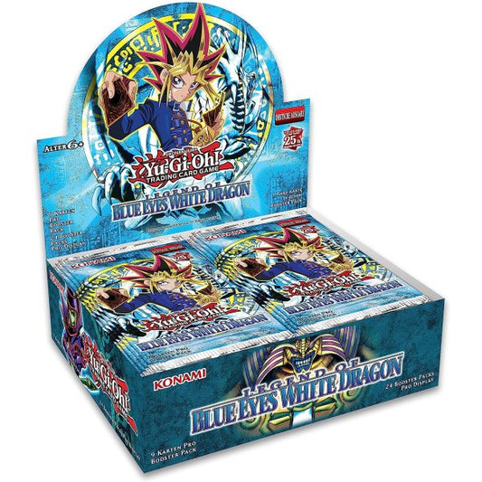 Legend of Blue-Eyes White Dragon 25th Anniversary Display - deutsch