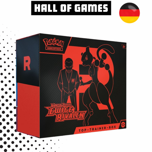 Pokémon Karten Karmesin & Purpur Ewige Rivalen Top-Trainer-Box