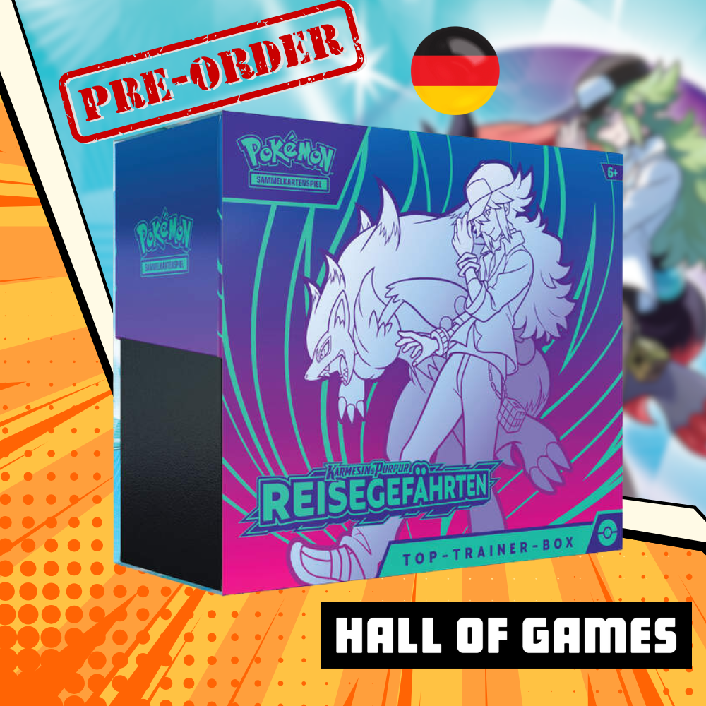 Pokémon - Karmesin & Purpur: Reisegefährten Top Trainer Box - DE(Vorbestllung)