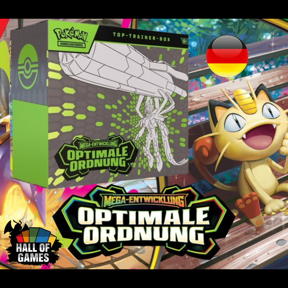 Pokemon ME03 Mega Entwicklung Optimale Ordnung Top-Trainer-Box (deutsch)