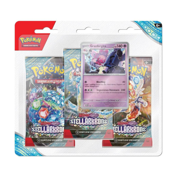 Karmesin & Purpur Stellarkrone 3-Pack Blister - Granforgita (deutsch)
